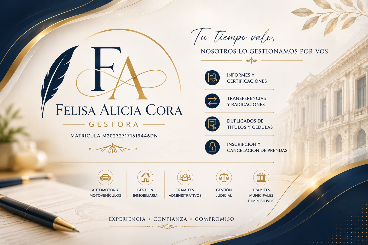 Feliza Alicia Cora — Gestora
